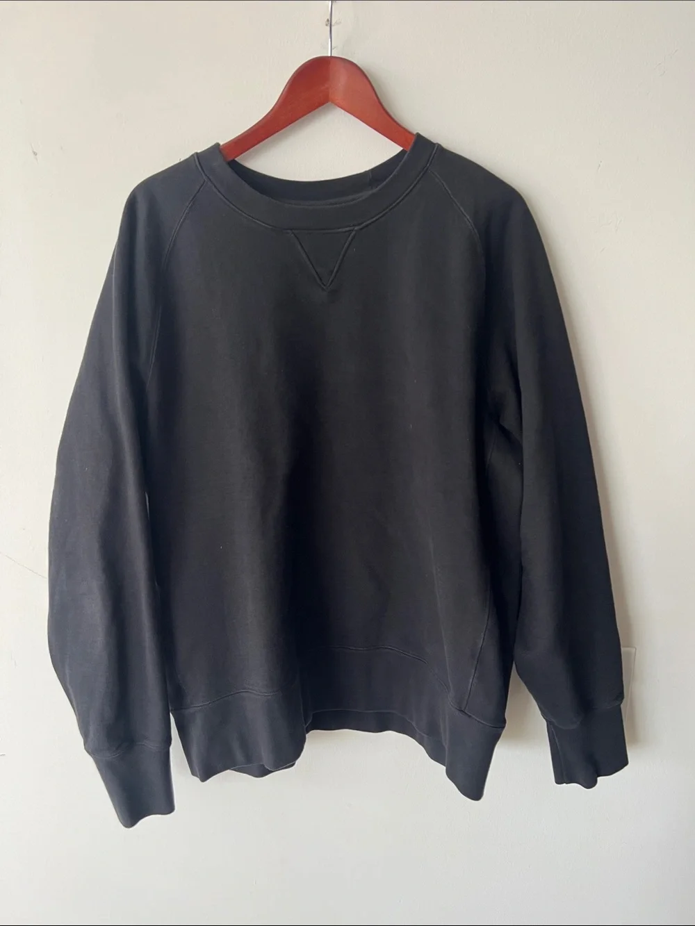 Men's American Giant Black Crewneck Sweatshirt size XL